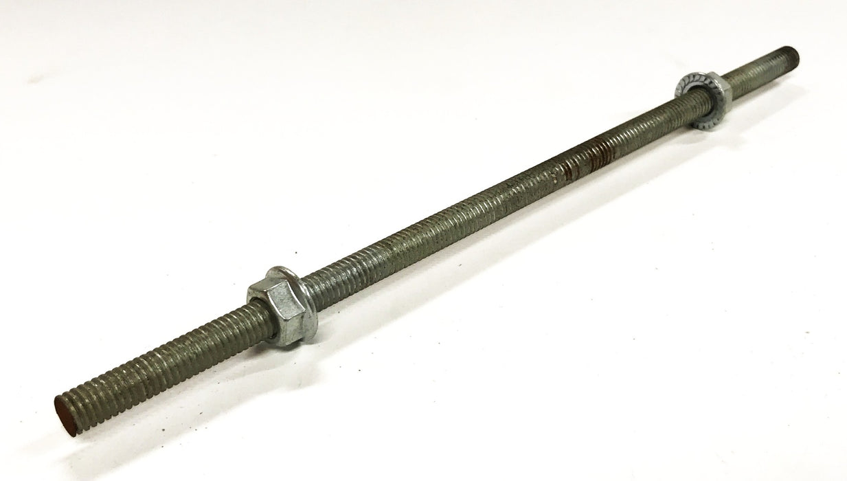 Unbranded 3/8-16x10-5/8IN Double Arming Bolt with 2 Flanged Nuts [Lot of 10] NOS
