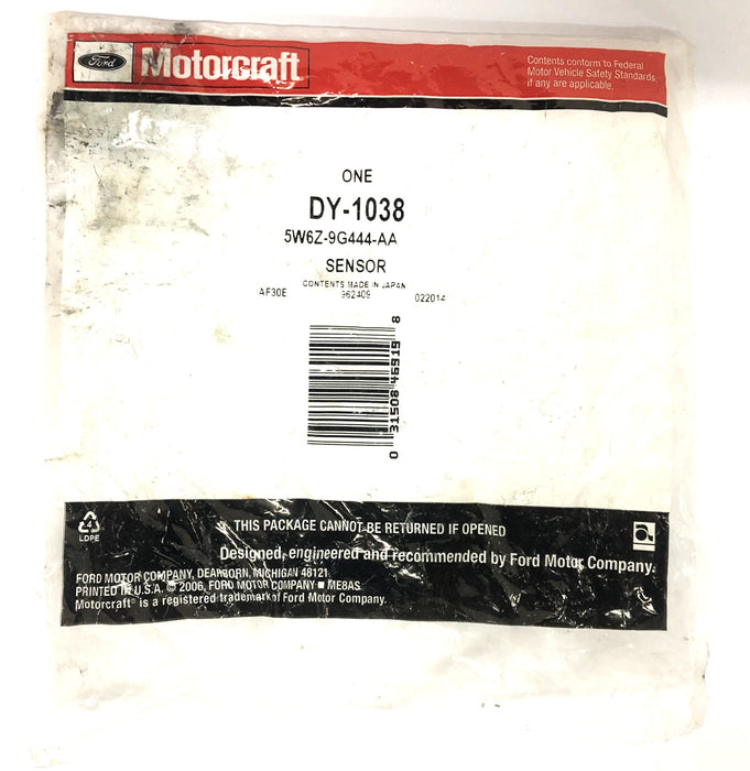 Ford Motorcraft Sensor 5W6Z-9G444-AA (DY-1038) NOS