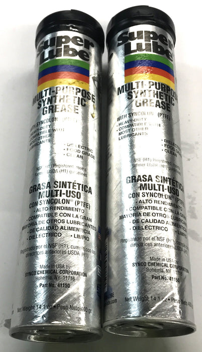 Super Lube Multi-Purpose Synthetic Grease 41150 [Lot Of 2] NOS