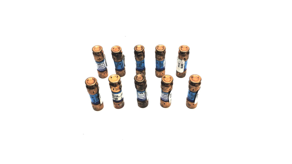 Littelfuse Time Delay Duel Element Fuse FLNR 8A [Lot of 10] NOS