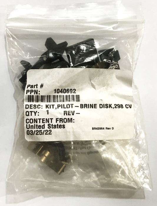 Logix Magnum Valve Disc Set 1040692 NOS