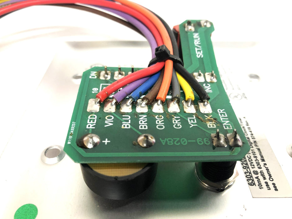 Simplex Digital Clock/Timer Control Station 6303-9202 NOS