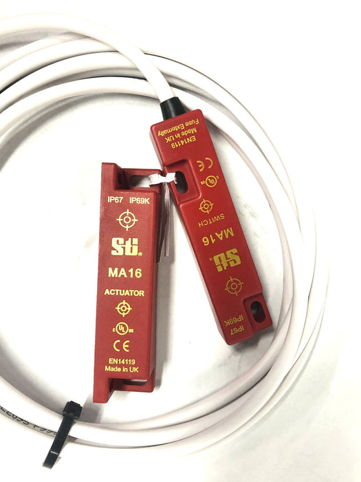 Omron SU MA-16AP10C3 1N/C 3M Pre-Wired Cable 44507-1650 NOS