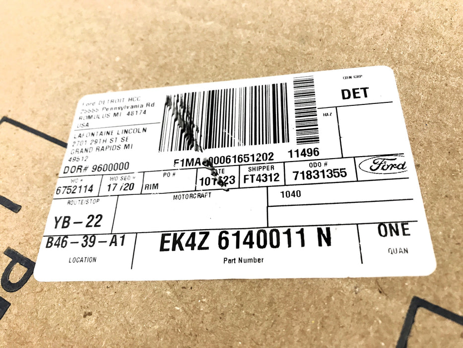 Ford OEM SEALED Rear Door Assembly EK4Z-6140011-N NOS FREIGHT