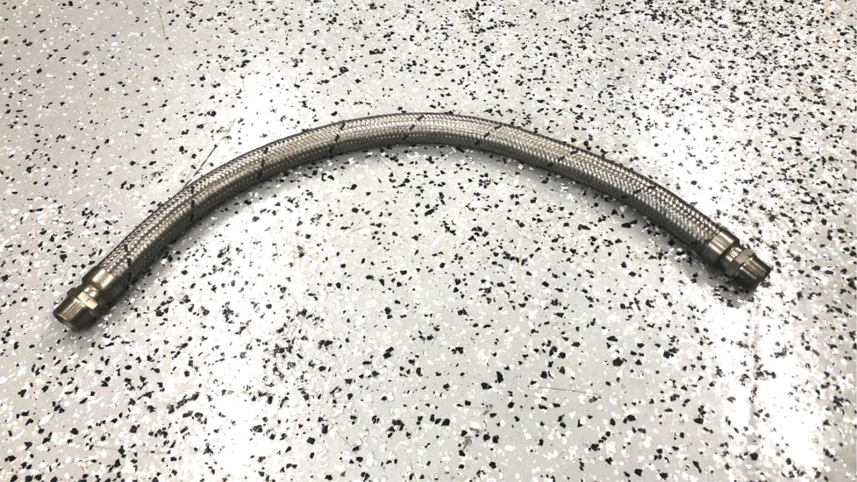 Ultraflex 3 Feet Stainless Steel Braided Hose W/ MB-304 Ends NOS