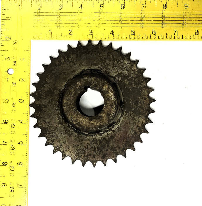 Morse 1.25 Inch Bore Roller Chain Sprocket 436 USED