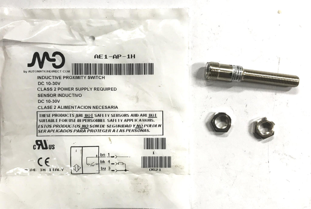 Automation Direct Inductive Proximity Sensor AE1-AP-1H NOS