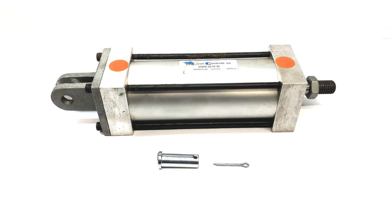 Motion Controls Pneumatic Cylinder D70SENC Sl6 RA1 MG NOS