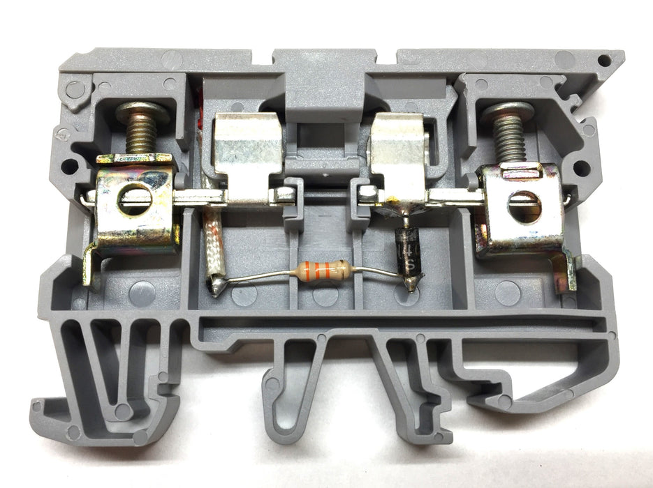 Klemsan ASK2 Fused Terminal w/LED Blown Fuse Indicator ASK-2LD-AC [Lot of 8] NOS