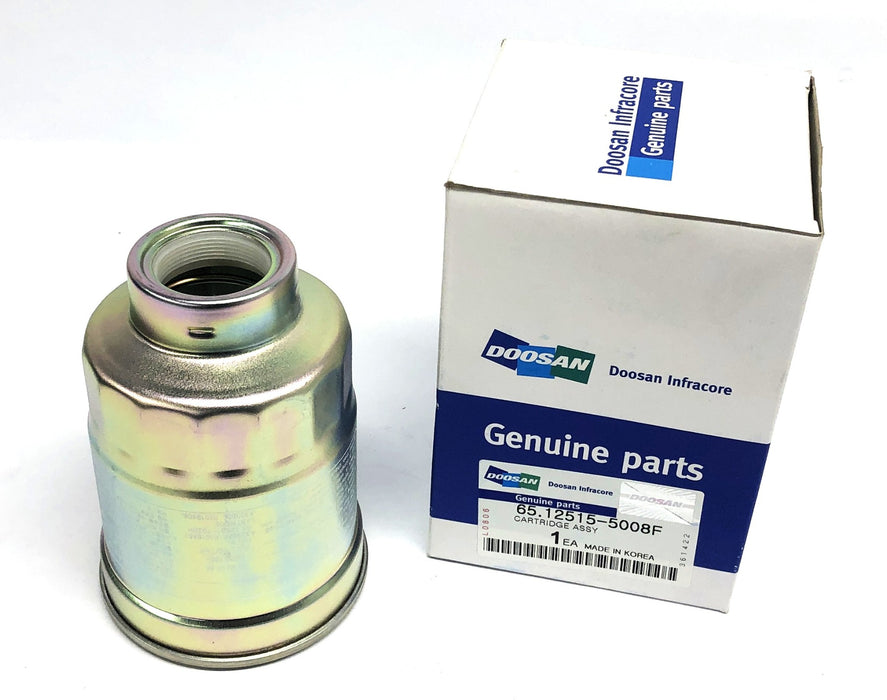 Doosan Fuel Filter Cartridge Assembly 65.12515-5008F NOS