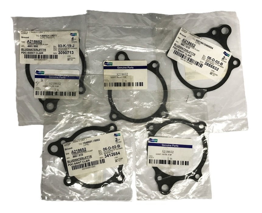 Doosan Forklift Water Pump Gasket A218652 [Lot of 5] NOS