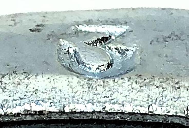 Unbranded 3" Galvanized Conduit Locknut [Lot of 6] NOS
