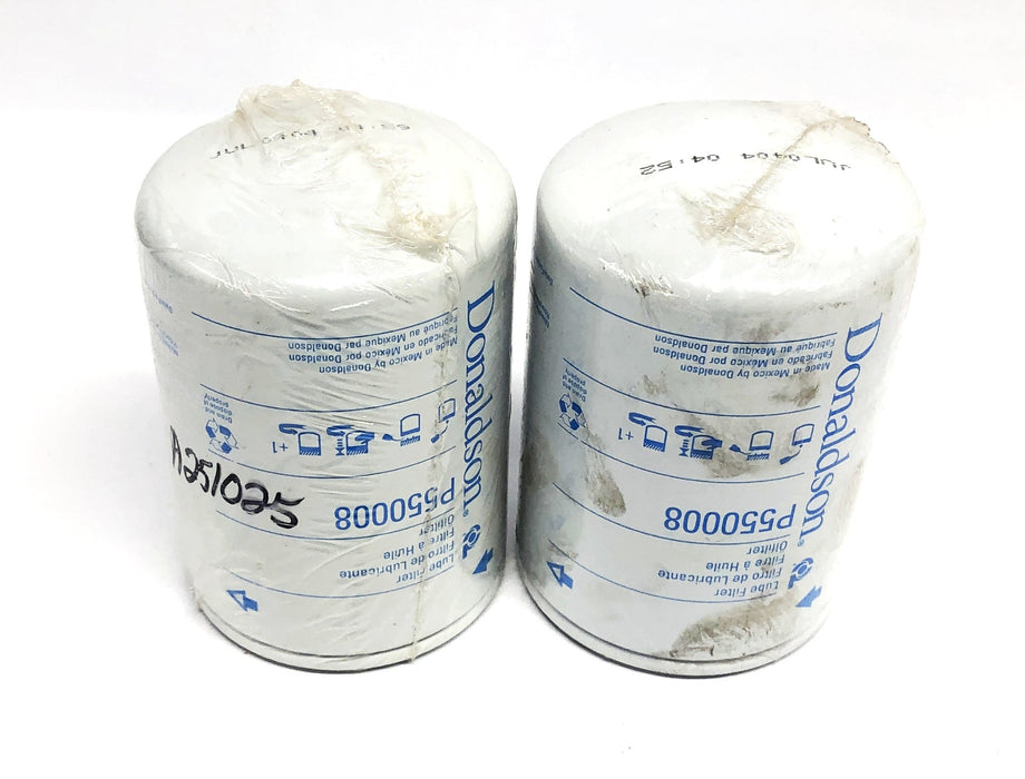 Donaldson Lube Filter P550008 [Lot of 2] NOS