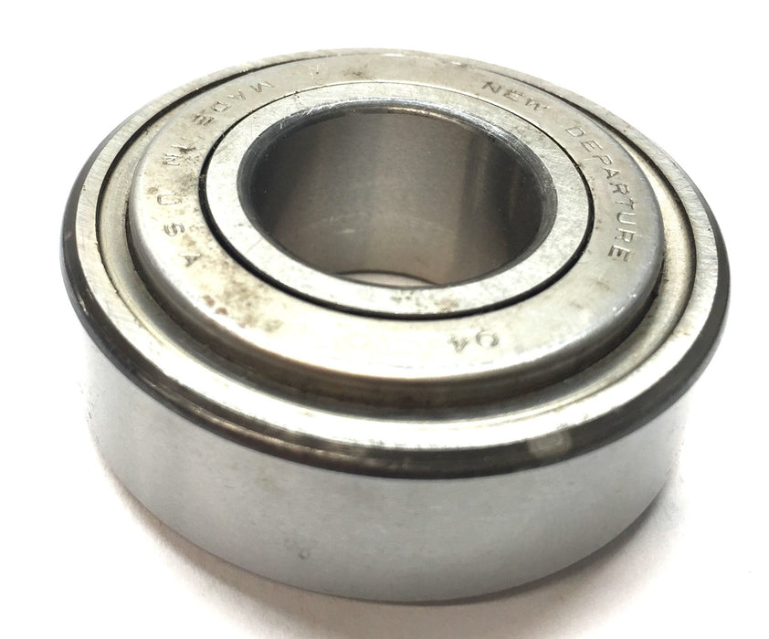 New Departure Shielded Roller Ball Bearing 04 NOS