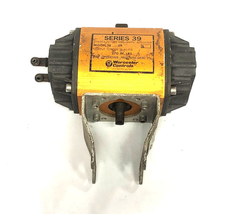 Worcester Controls Pneumatic Rotary Actuator Model 10 Series 39 USED