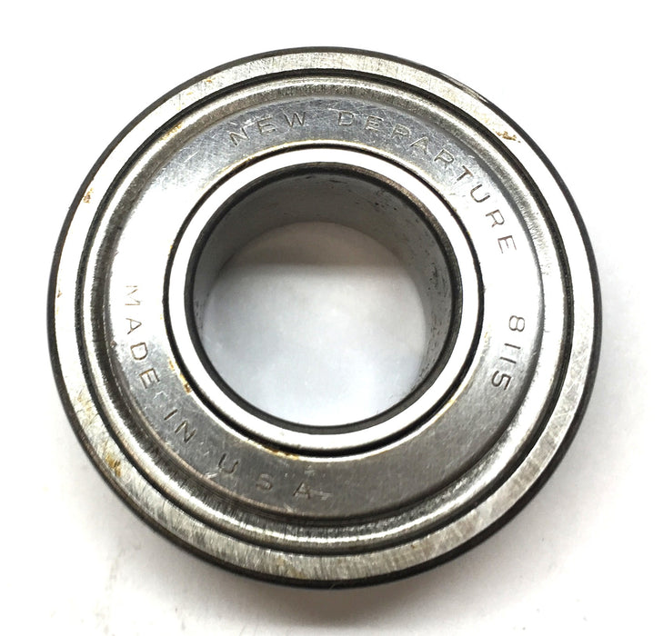 New Departure One-Side Shielded Roller Ball Bearing 8115 NOS