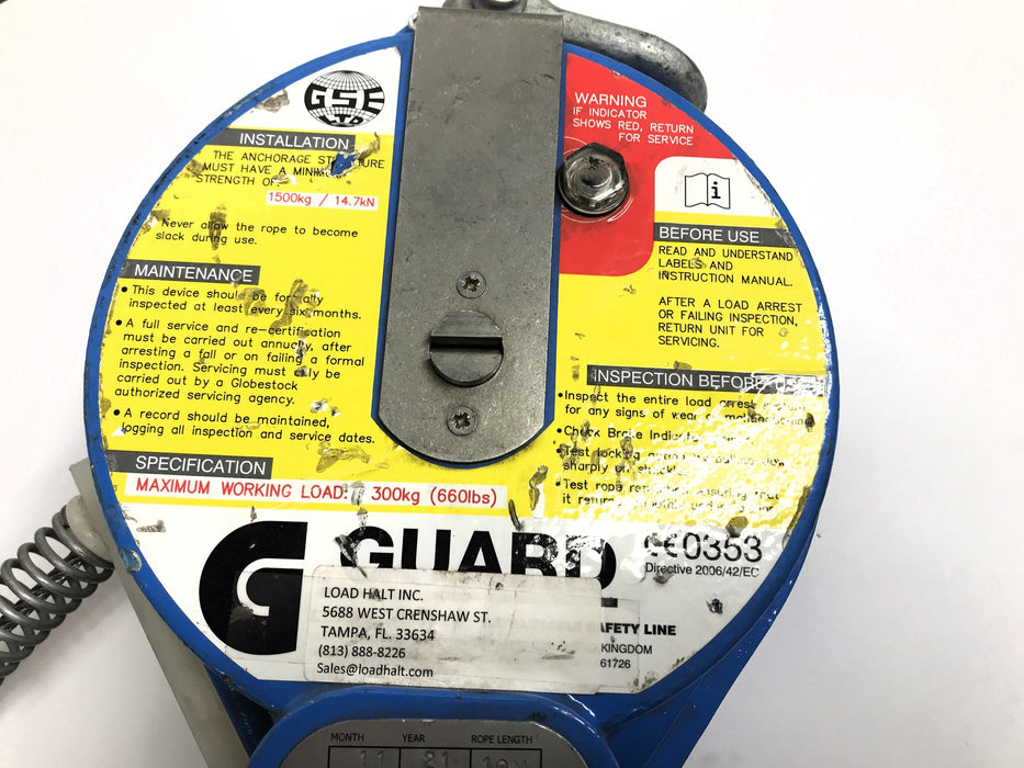 Globestock 300KG (660LBS) Maximum Load 10M Load Adjuster 30010G NOS