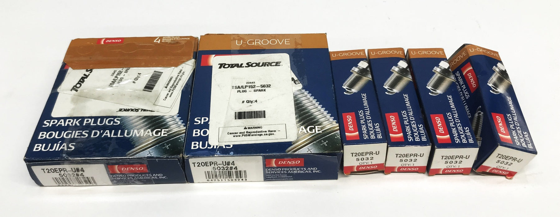Denso U-Groove Spark Plug T20EPR-U-5032 [Lot of 12] NOS
