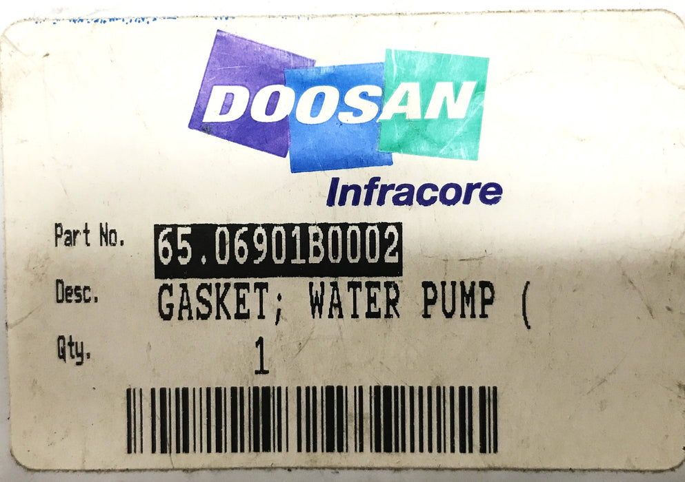 Doosan Forklift Water Pump Gasket 65-06901B0002 [Lot of 4] NOS