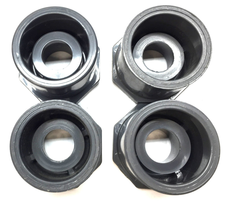 Spears PVC 1-1/2" X 1/2" Split Reducer Bushing SCH80 PVCI 837-209 [Lot of 4] NOS