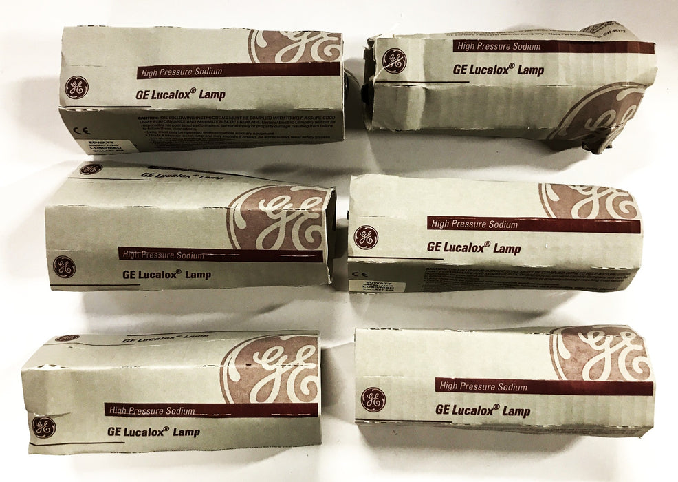 GE 50 watt Lucalox Lamp 11345 [Lot of 6] NOS