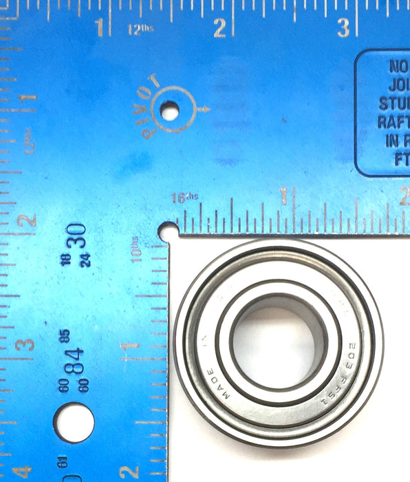 MRC Double Shielded Steel Ball Bearing 203FFS1 NOS