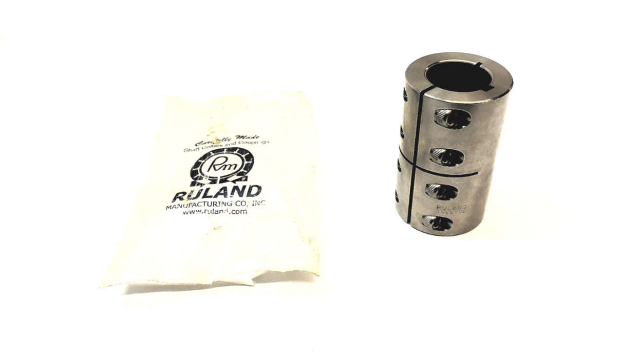 Ruland 1-1/8" Bores One Piece Coupling CLC-18-18-SS NOS