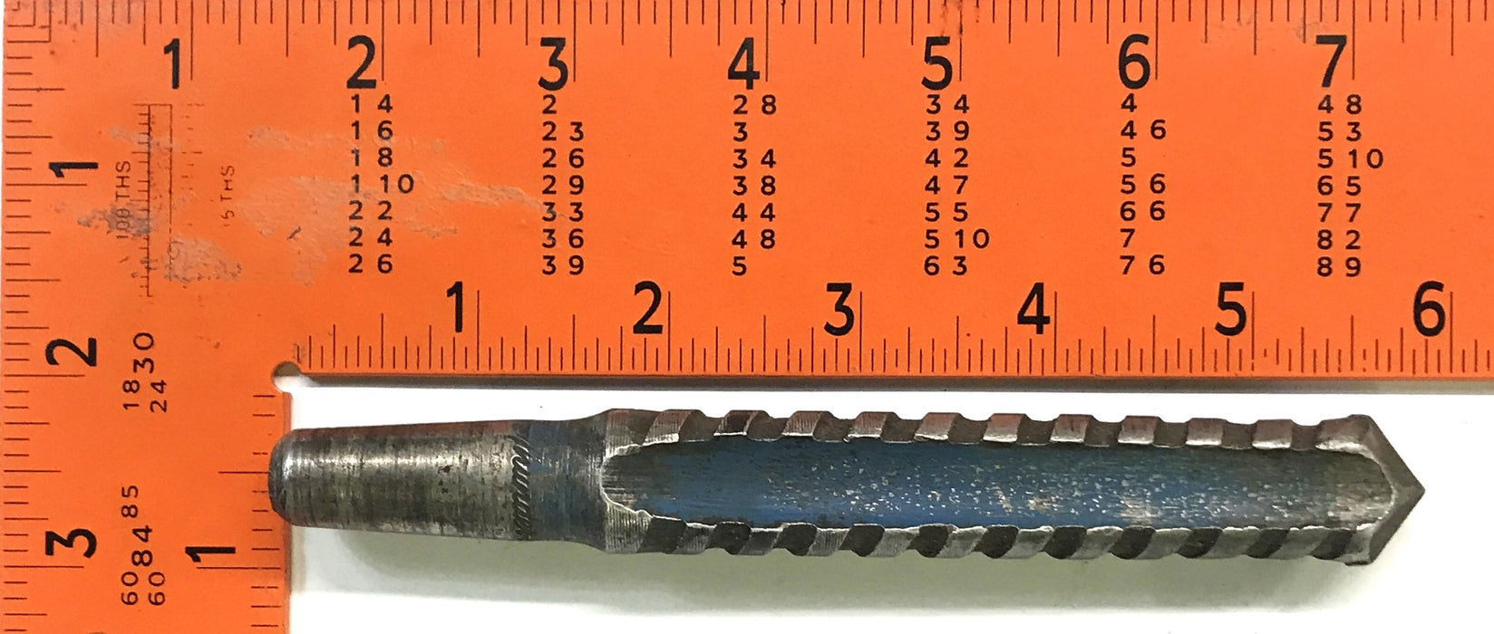Thunder-Twist 6" OAL Hammer Drill Bit 3/4" USED