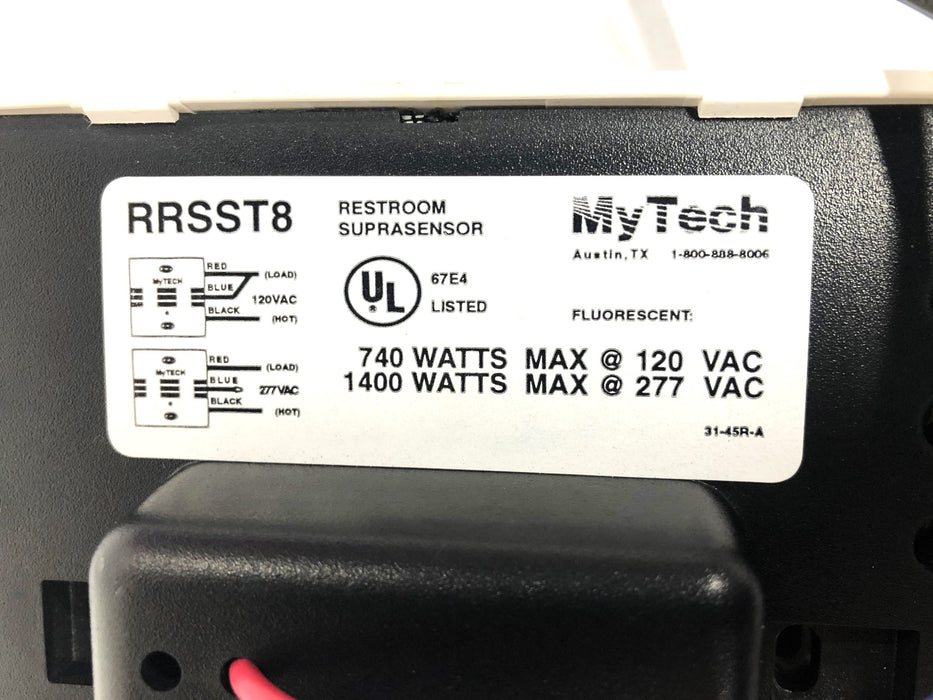 MyTech 740W MAX 120VAC/1400W MAX 277VAC Restroom Suprasensor RRSST8 NOS