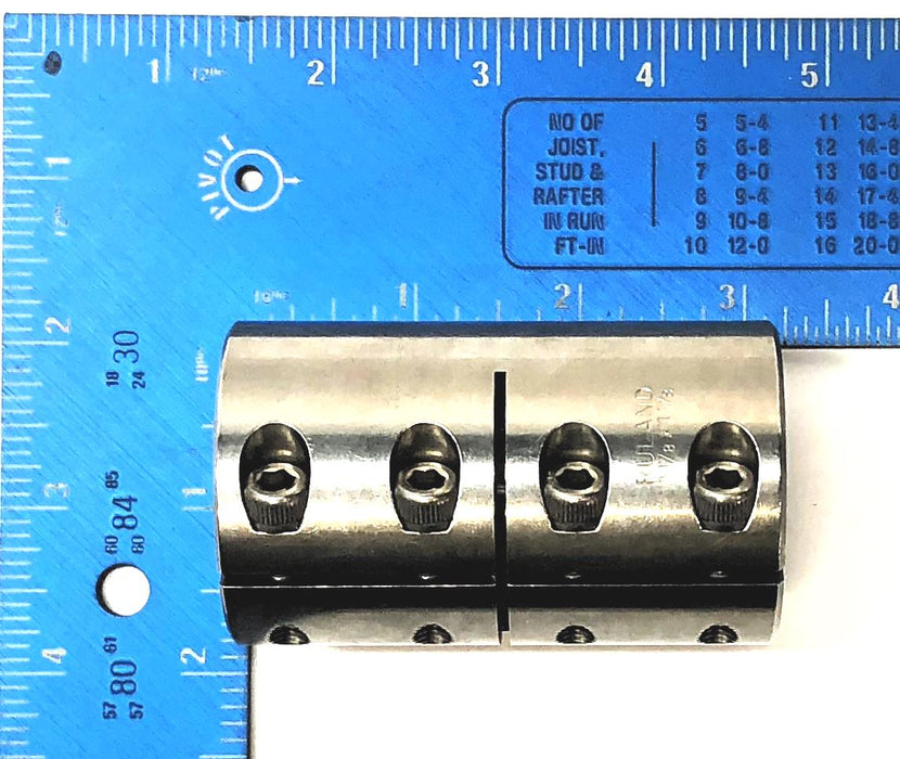 Ruland 1-1/8" Bores One Piece Coupling CLC-18-18-SS NOS