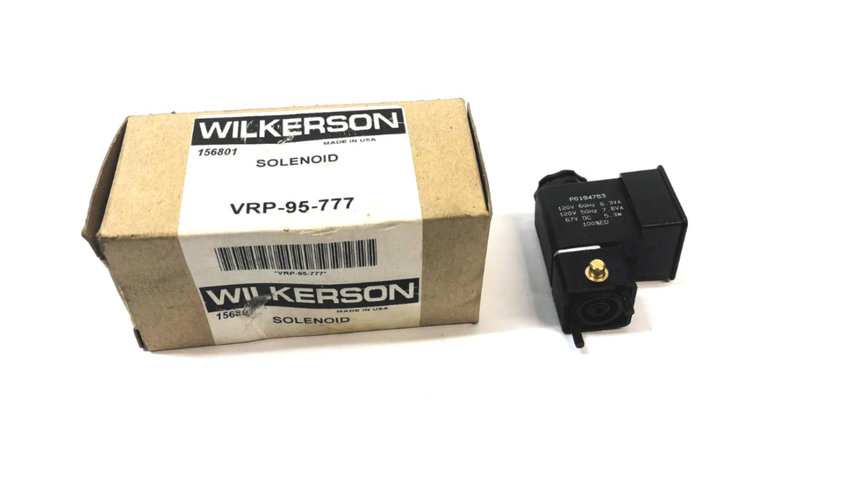 Wilkerson Solenoid Valve P0194753 (VRP-95-777) NOS