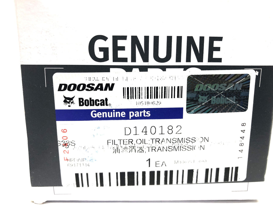 Doosan Oil Filter For Bobcat D140182 NOS