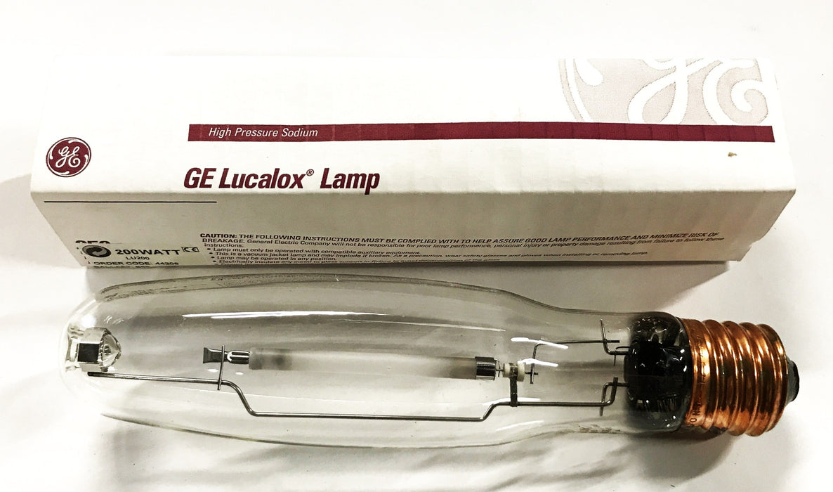 GE 200 watt Lucalox Lamp 44206 [Lot of 4] NOS