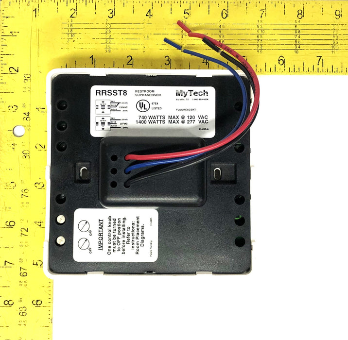 MyTech 740W MAX 120VAC/1400W MAX 277VAC Restroom Suprasensor RRSST8 NOS
