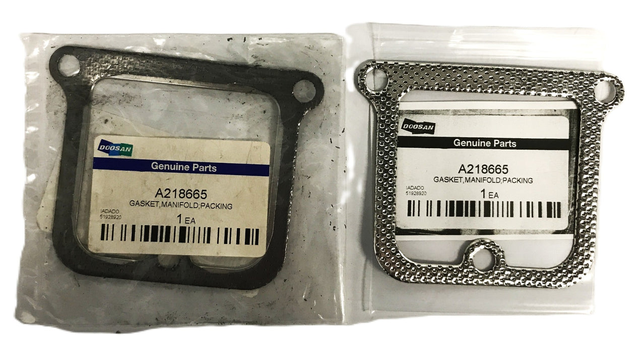 Doosan Daewoo Forklift Exhaust Manifold Gasket A218665 [Lot of 2] NOS