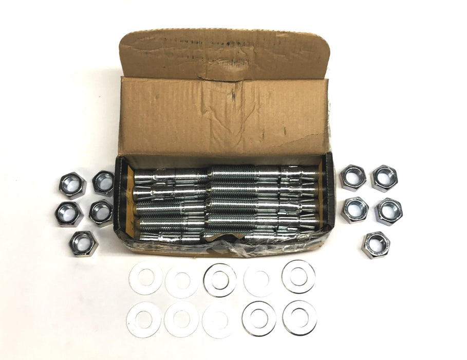 Dewalt Power Stud Box of (10) 7/8" x 6" Wedge Anchor 7450SD1 NOS