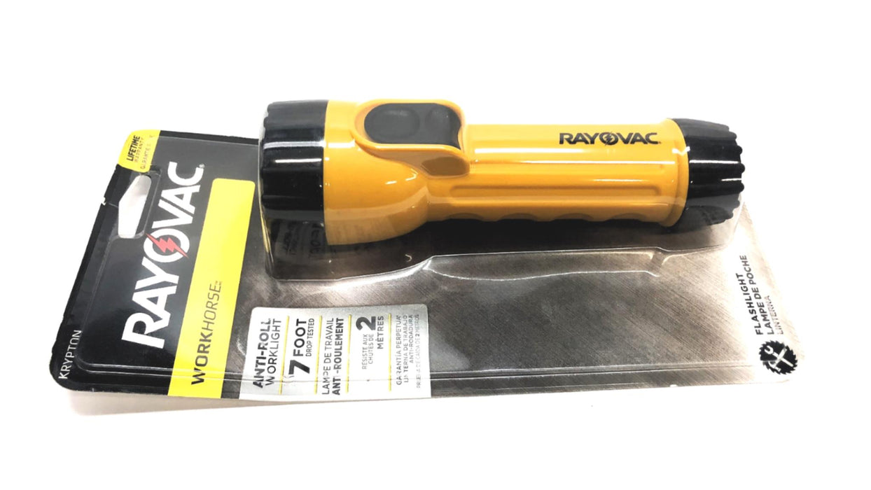 Rayovac Workhorse 17 Lumens LED Flashlight IN2-KD [Lot of 3] NOS