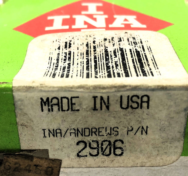 INA-Andrews Thrust Ball Bearing 2906 NOS