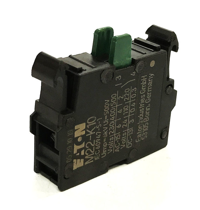 Eaton Contact Block M22-K10 [Lot of 4] NOS