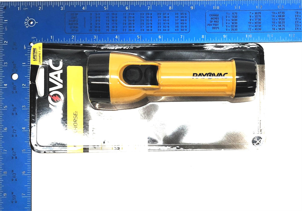 Rayovac Workhorse 17 Lumens LED Flashlight IN2-KD [Lot of 3] NOS