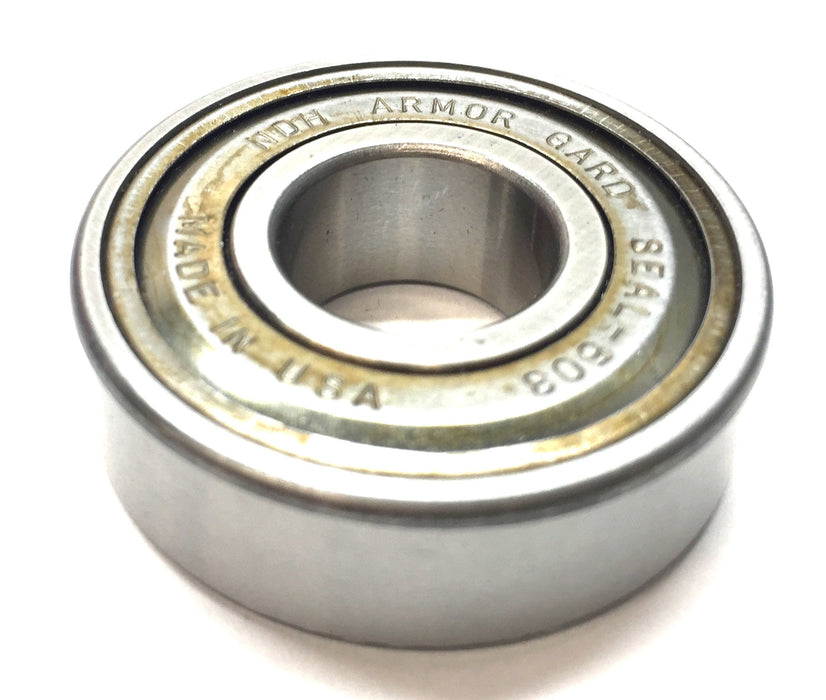 NDH Double-Sided Sealed Steel Roller Bearing 3203AD (SEAL-503) NOS