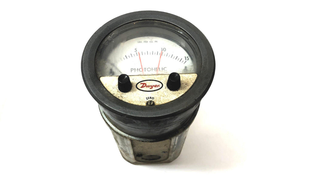 Dwyer Pressure Switch/Gauge ONLY (No Hardware) For CAPP 3Z15C (605624) USED