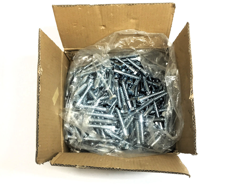 Brighton Best Box of (190) 1/2"-6 x 3" Zinc Hex Lag Screw A0360320300Z NOS