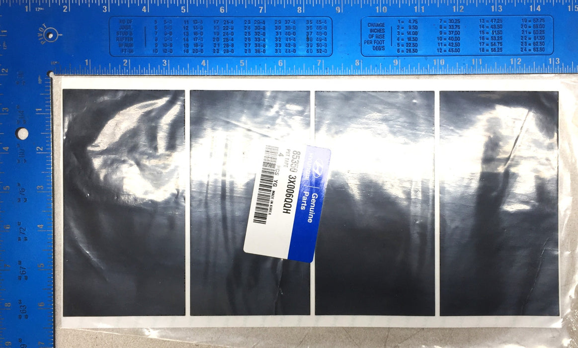 Hyundai Pet Tape Pack (4pcs) [Lot of 5] 85350 3X006QQH *OEM SEALED* NOS