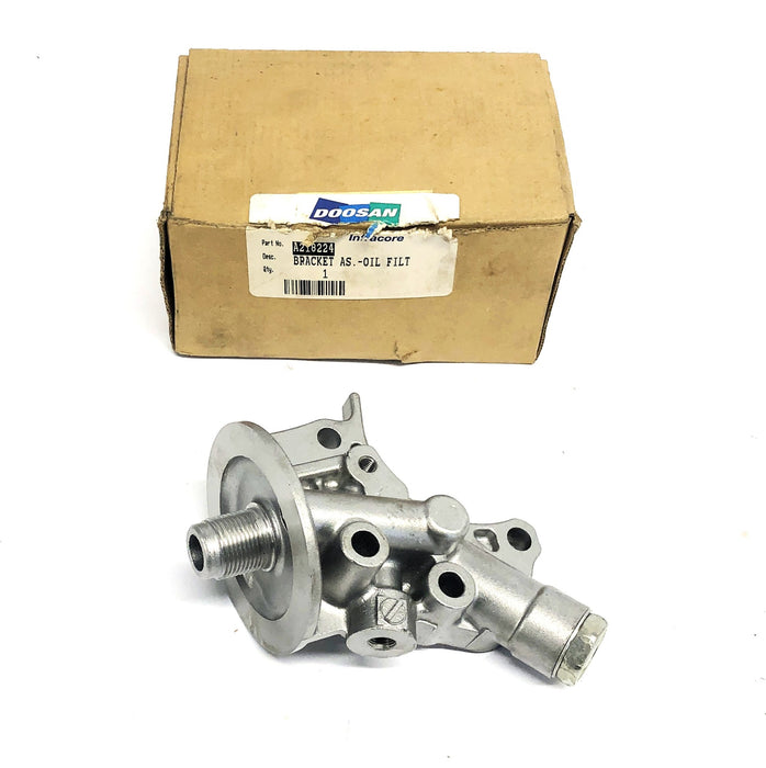 Doosan Oil Filter Bracket Assembly A218224 NOS
