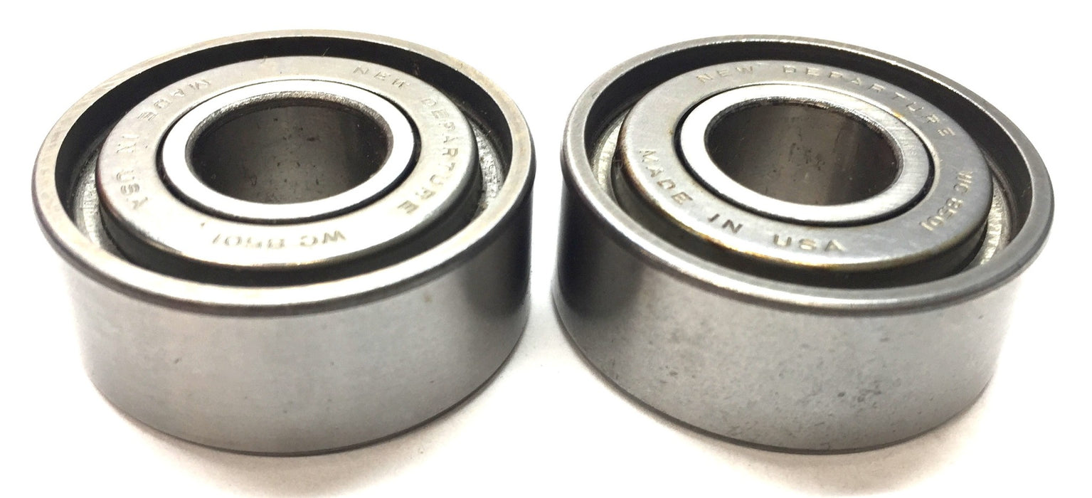 New Departure Roller Ball Bearing (No Box) WC8501 [Lot of 2] NOS