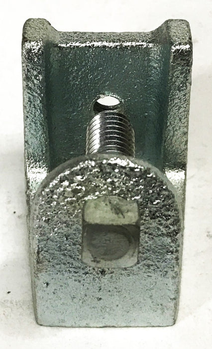 Unbranded 1/4 inch Galvanized Strut Channel Beam Clamp [Lot of 9] NOS