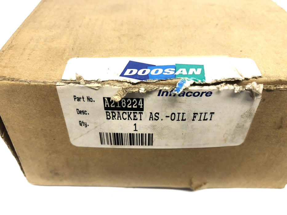 Doosan Oil Filter Bracket Assembly A218224 NOS