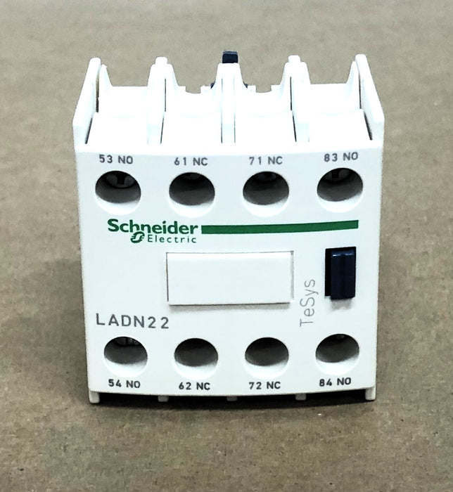 Schneider Electric LADN22 Inst. Contact Block TeSys 038403 [Lot of 2] NOS