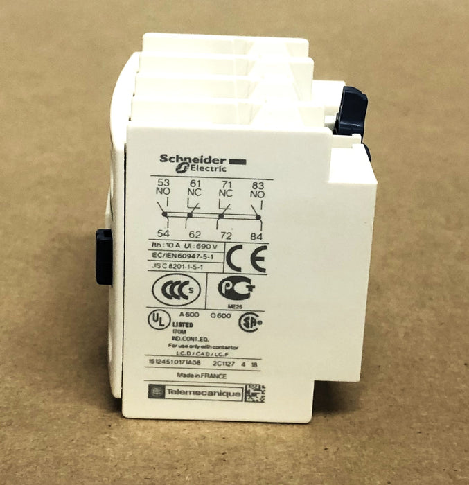 Schneider Electric LADN22 Inst. Contact Block TeSys 038403 [Lot of 2] NOS